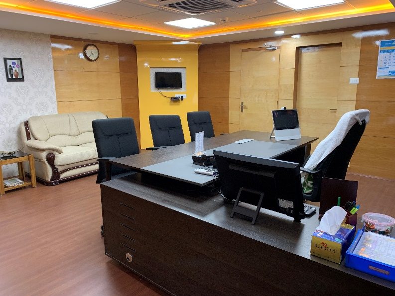 Canara Bank executive cabin