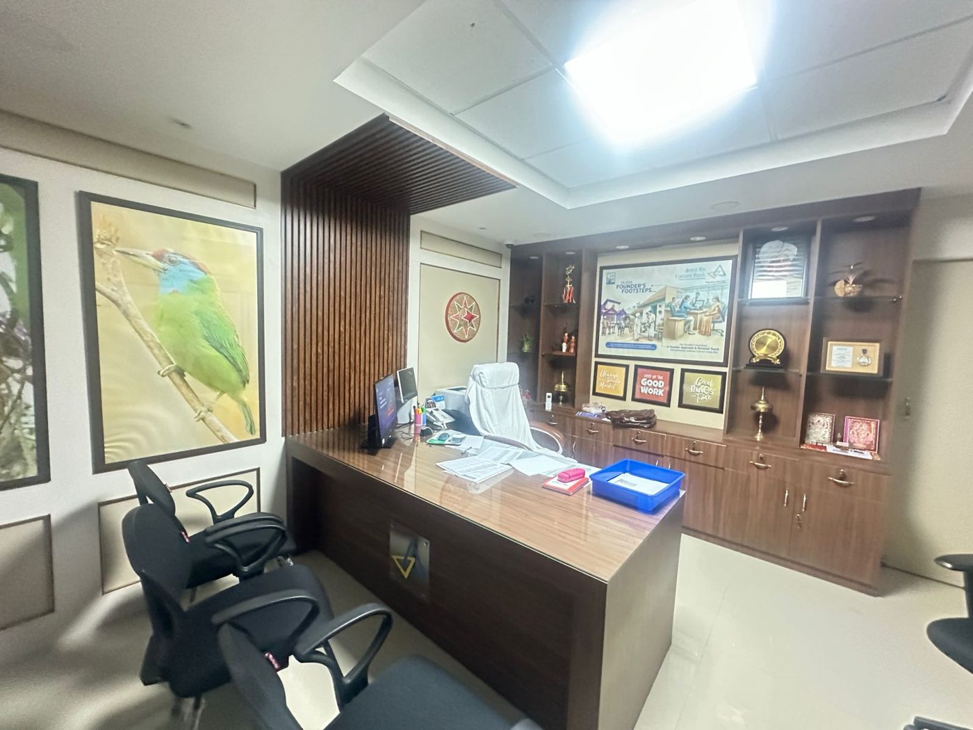Canara Bank Dibrugarh executive cabin