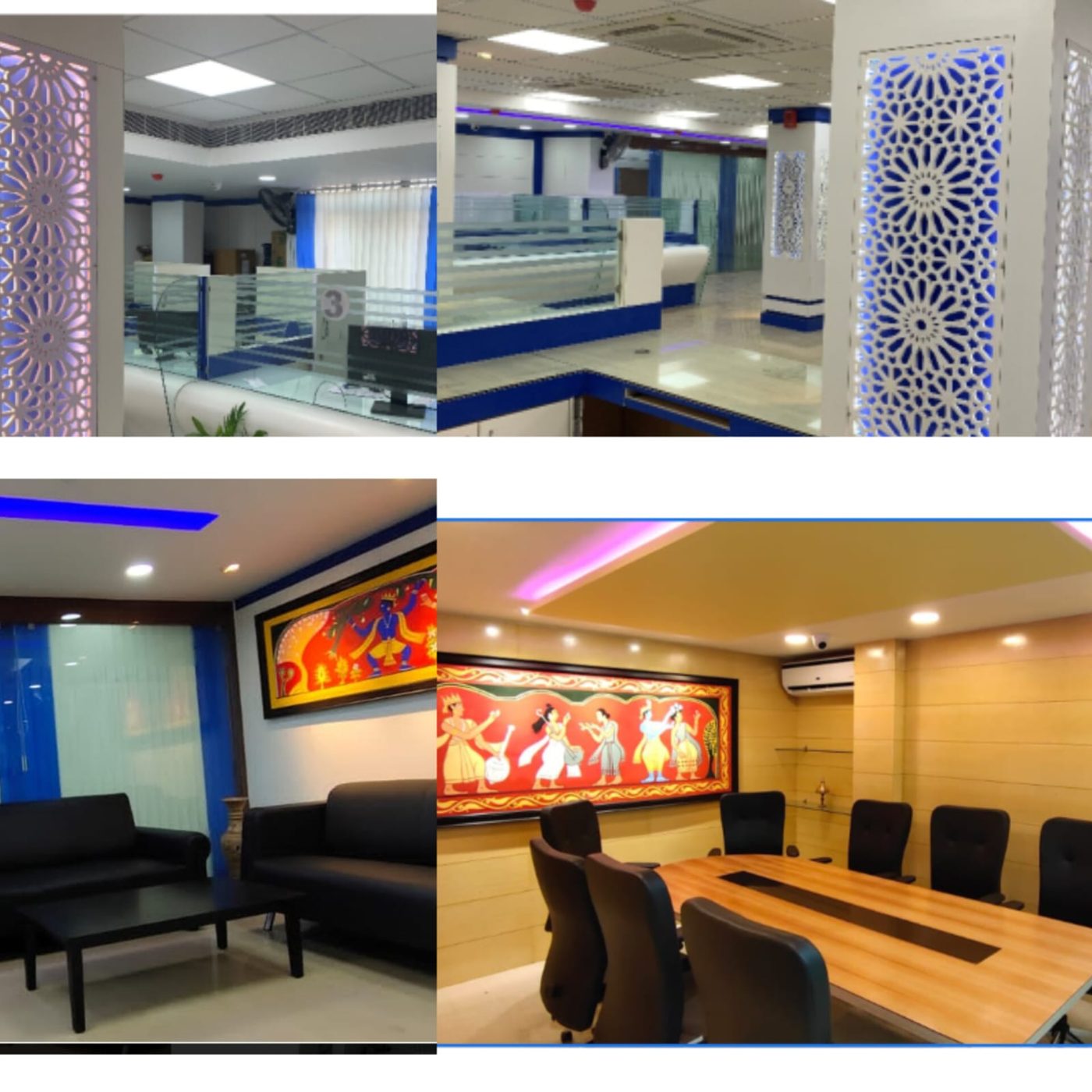 SBI Main Branch customer lounge